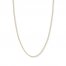 20" Textured Rope Chain 14K Yellow Gold Appx. 1.56mm