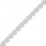 Diamond Bracelet 1/2 ct tw 10K White Gold 7.25"