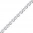 Diamond Bracelet 1/2 ct tw 10K White Gold 7.25"