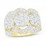 Diamond Fashion Ring 2 ct tw Round-cut 10K Yellow Gold