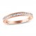 Diamond Wedding Band 1/3 ct tw Round-cut 14K Rose Gold