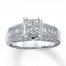 Previously Owned Ring 1 ct tw Diamonds 14K White Gold