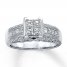 Previously Owned Ring 1 ct tw Diamonds 14K White Gold