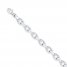 Link Bracelet 14K White Gold