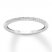 Diamond Wedding Band 1/15 ct tw Round-cut 10K White Gold