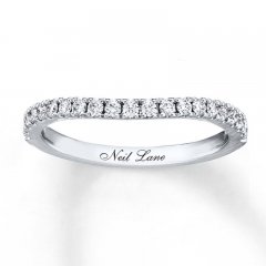 Neil Lane Wedding Band 1/3 ct tw Diamonds 14K White Gold