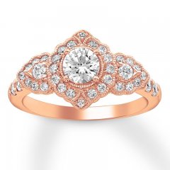 Diamond Engagement Ring 1 Carat tw 14K Rose Gold