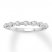 Diamond Wedding Band 1/2 ct tw Round-cut 14K White Gold