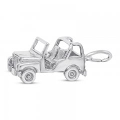 Off-Road Vehicle Charm Sterling Silver