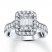 Previously Owned Diamond Engagement Ring 1 ct tw 14K White Gold