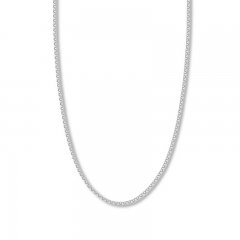 16" Rolo Chain Necklace 14K White Gold Appx. 2.5mm