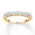 Anniversary Band 1/4 ct tw Diamonds 10K Yellow Gold