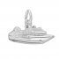 Cruise Ship Charm Sterling Silver