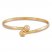 Flexible Bangle 10K Yellow Gold