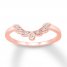 Diamond Wedding Band 1/20 ct tw Round-cut 14K Rose Gold