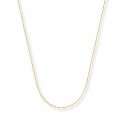 Cable Chain 14K Yellow Gold 18" Length