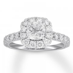 Neil Lane Diamond Engagement Ring 1-7/8 ct tw 14K White Gold