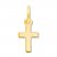 Cross Charm 14K Yellow Gold