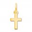 Cross Charm 14K Yellow Gold