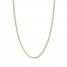 18" Textured Rope Chain 14K Yellow Gold Appx. 2.3mm