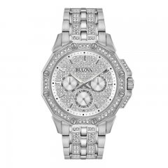 Bulova Octava Crystal Men's Chronograph Watch 96C134