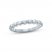 Monique Lhuillier Bliss Diamond Wedding Band 1 ct tw Oval & Round-cut 18K White Gold