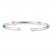 Bangle Bracelet Sterling Silver/14K Gold