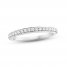 Diamond Wedding Band 1/5 ct tw Round-Cut 14K White Gold