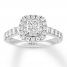 Leo Diamond Engagement Ring 1 ct tw 14K White Gold