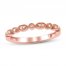 Diamond Anniversary Ring 1/15 ct tw in 10K Rose Gold