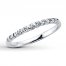 Previously Owned Diamond Band 1/4 ct tw 10K White Gold