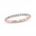 Monique Lhuillier Bliss Diamond Wedding Band 1/4 ct tw Round-cut 18K Rose Gold