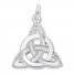 Celtic Knot Charm Sterling Silver