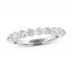 Adrianna Papell Diamond Wedding Band 7/8 ct tw 14K White Gold