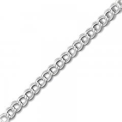 Charm Bracelet Sterling Silver 7" Length