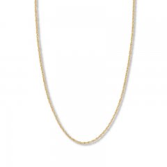 16" Double Rope Chain 14K Yellow Gold Appx. 2.6mm