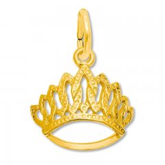 Tiara Charm 14K Yellow Gold