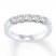 Previously Owned Diamond Anniversary Band 1/2 ct tw Round-cut 14K White Gold