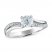 Diamond Engagement Ring 3/4 ct tw 14K White Gold