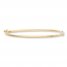 Bangle Bracelet 14K Two-Tone Gold