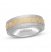 Neil Lane Men's Diamond Wedding Band 1/5 ct tw Round-Cut 14K Two-Tone Gold