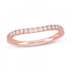 Neil Lane Diamond Wedding Band 1/4 ct tw 14K Rose Gold