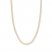 18" Figaro Chain Necklace 14K Two-Tone Gold Appx. 4.75mm