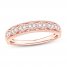 Diamond Anniversary Ring 1/5 ct tw 10K Rose Gold