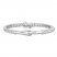 Love + Be Loved Diamond Bracelet 4 ct tw 14K White Gold 7.25"