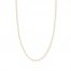 24" Singapore Chain 14K Yellow Gold Appx. 1.15mm