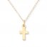 Children's Cross Necklace 14K Yellow Gold