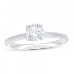 Lab-Created Diamonds by KAY Solitaire Engagement Ring 3/4 ct tw 14K White Gold