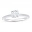 Lab-Created Diamonds by KAY Solitaire Engagement Ring 3/4 ct tw 14K White Gold