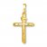 Crucifix Charm 14K Yellow Gold